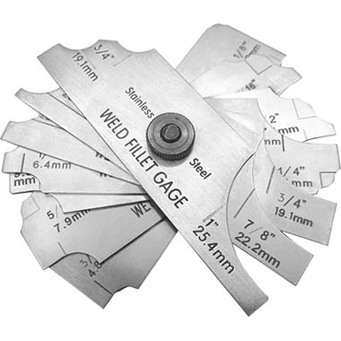 Weld Fillet Guage